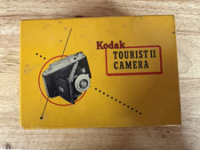 Vintage 1950's Kodak Tourist II medium format 620 roll film folding camera.