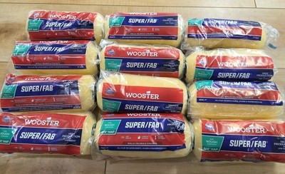 Wooster Brush R241-7 Super/Fab Paint Roller Cover, 3/4'' Nap 7'' Pack Lot of 12