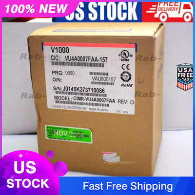 Yaskawa V1000 Variable Frequency Speed AC Drive CIMR-VU4A0007FAA - NEW 1PC