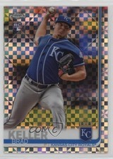 2019 Topps Chrome Mega Box X-Fractor Brad Keller #54 Rookie RC fm0