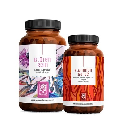 Mariendistel Leber Weihrauch Bundle Flammengarde Blütenrein Paket NATURTREU 