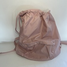 Port Authority BG37 Unisex Adults Diamond Pocket Cinch Bag Metal Zipper Rose