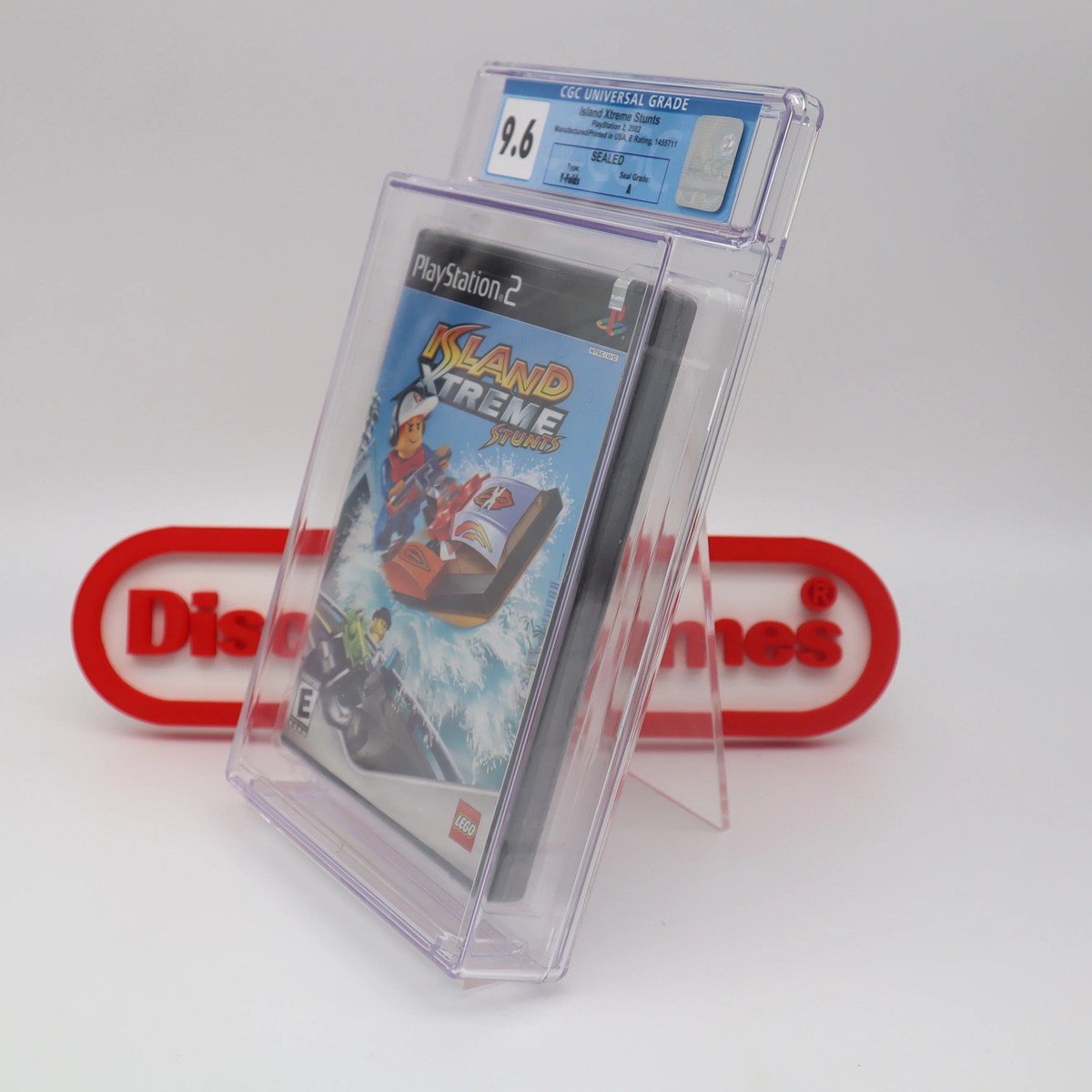 PS2 PlayStation 2 LEGO: ISLAND XTREME STUNTS - CGC GRADED 9.6 A