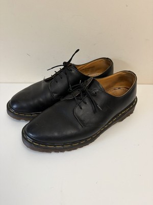 Dr. Martens 1561 Vintage 3 Eye Derbies Black Leather Made In England UK9