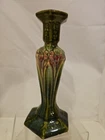 MCCOY AMARYLLIS TALL VASE VERY RARE! BRUSH MAJOLICA MINT