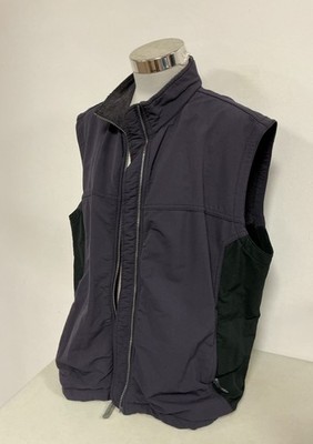 Ibex Wool Vest Full Zip Made USA Mens XL