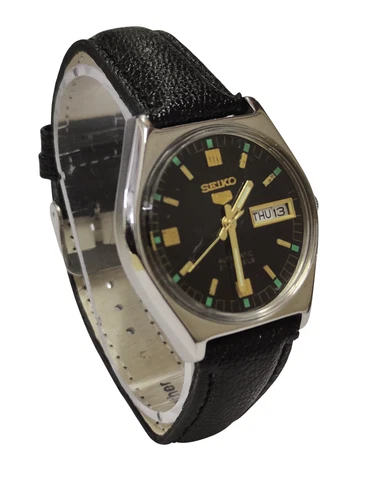 Vintage Seiko Automatic Date Day Dial Wrist Watch  EM34-E34-S