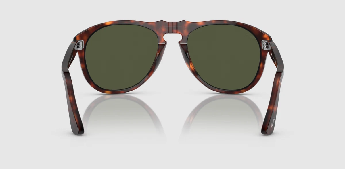 PERSOL PO0649 24 31 Havana Green 54 mm Men's Sunglasses
