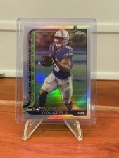 2025 Topps Chrome Football Kenneth Walker III #276 Refractor Seattle Seahawks