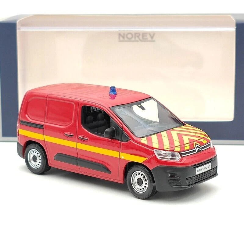 Norev 1/43 2018 Citroen Berlingo Pompiers Diecast Model Cars Limited Collection - Image 2 of 4
