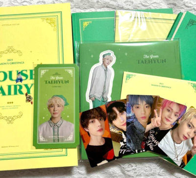 TXT TOMORROW X TOGETHER 2021 SEASON'S GREETINGS [TAEHYUN SET] DVD