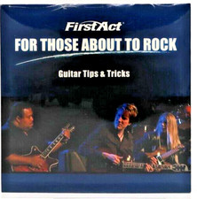 First Act For Those About To Rock Guitar Tips  Tricks 2005 CD Digipak New