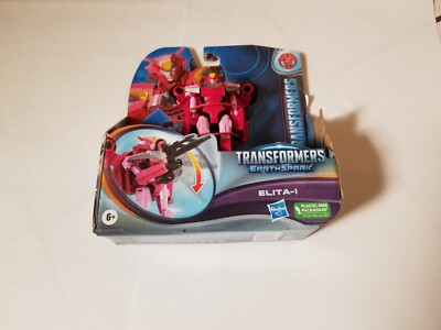 Transformers EarthSpark Elita-1 Warrior Class 5'' Action Figure new