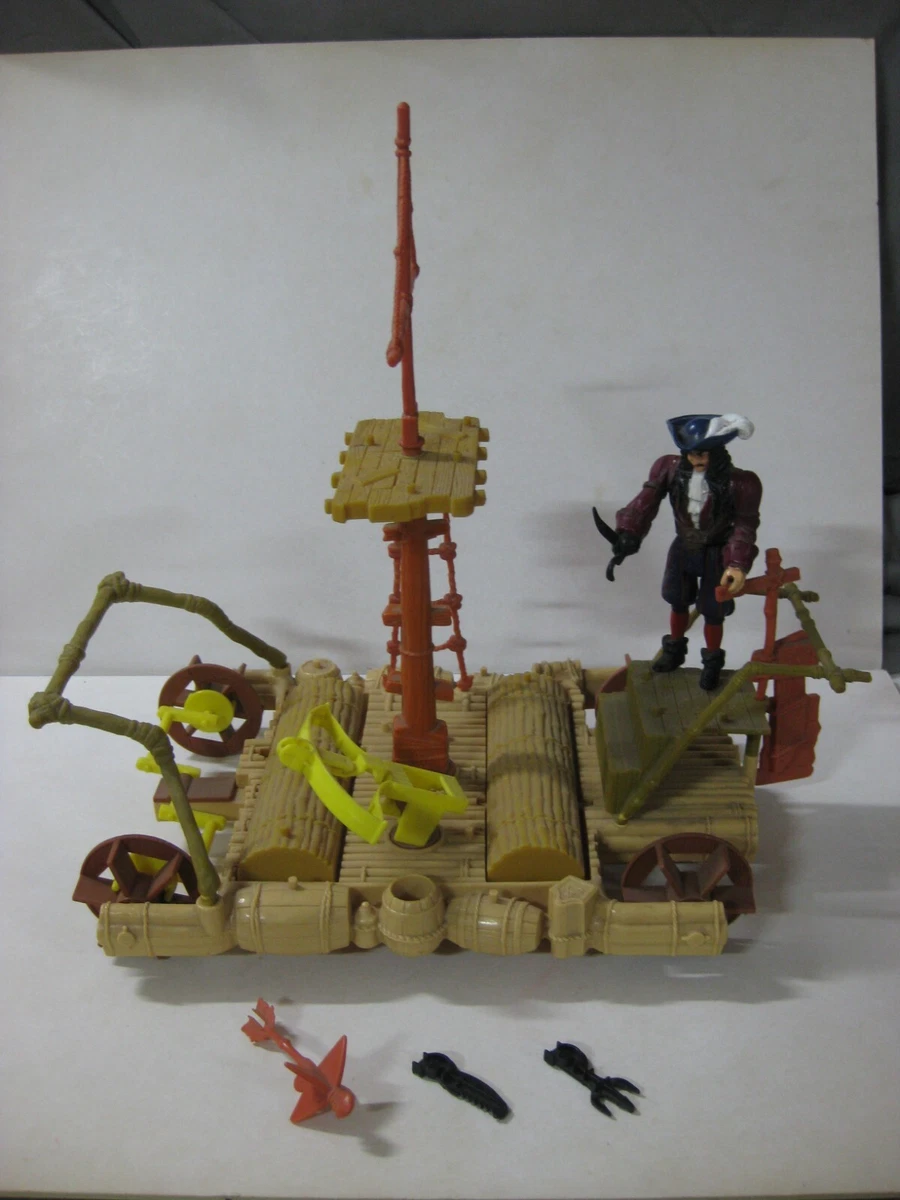 VINTAGE MATTEL 1991 TRI STAR PICTURES BALSA PETER PAN CAPITAN HOOK