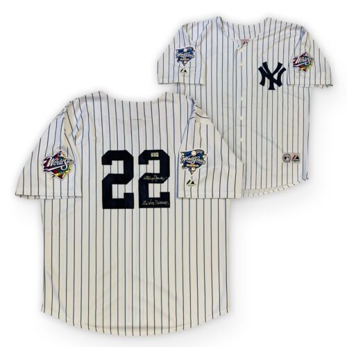 Roger Clemens Autographed Yankees Baseball 2 x World Series Jersey TRISTAR COA - Picture 1 of 3