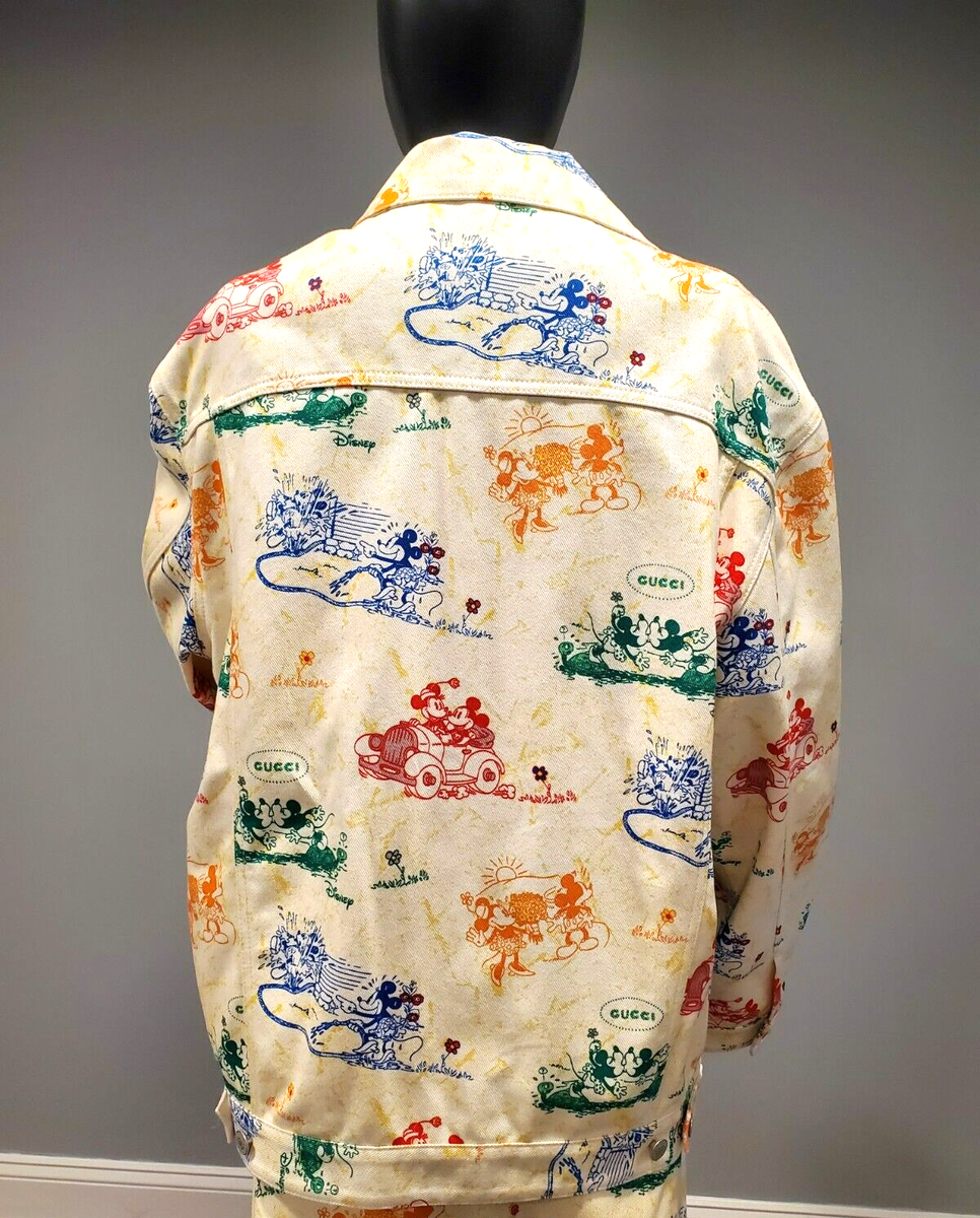 NWT Gucci X Disney Mickey & Minnie Mouse Jacket, Size 42 | eBay