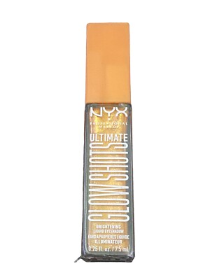 NYX Ultimate Glow Shots Brightening Liquid Eyeshadow -Mango Moment- 1 Ct