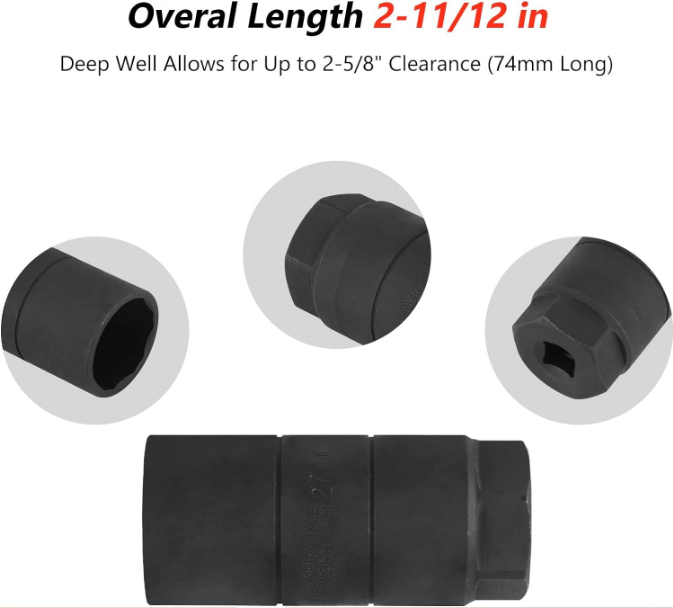 Oil Pressure Sensor Switch Socket for Special Size 11/16 Inch 27mm