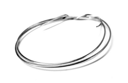 Silver Solder Wire Easy Soft 65% 1 Foot Jewelry Soldering Making & Repair 20ga - Afbeelding 1 van 4