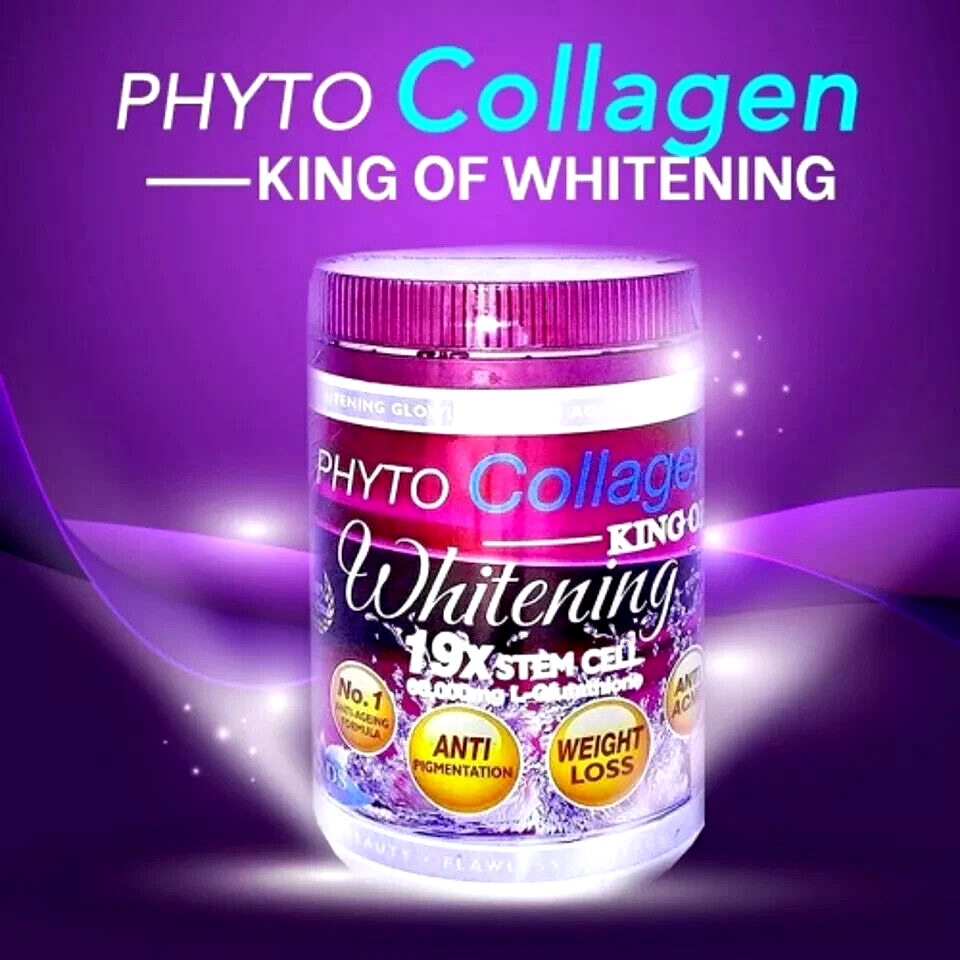 Phyto Collagen Super Whitening  Skin Anti-Aging 19X STEM CELL-Fast By DHL
