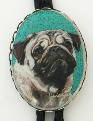 Pug Dog Classic Bolo Tie