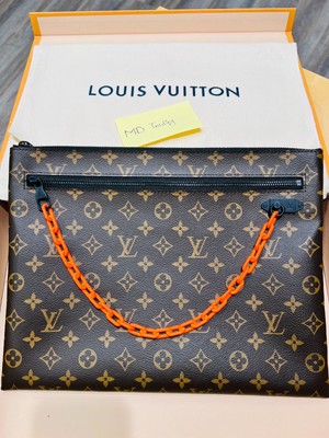 louis Vuitton Monogram Solar Ray Pochette Clutch M44484