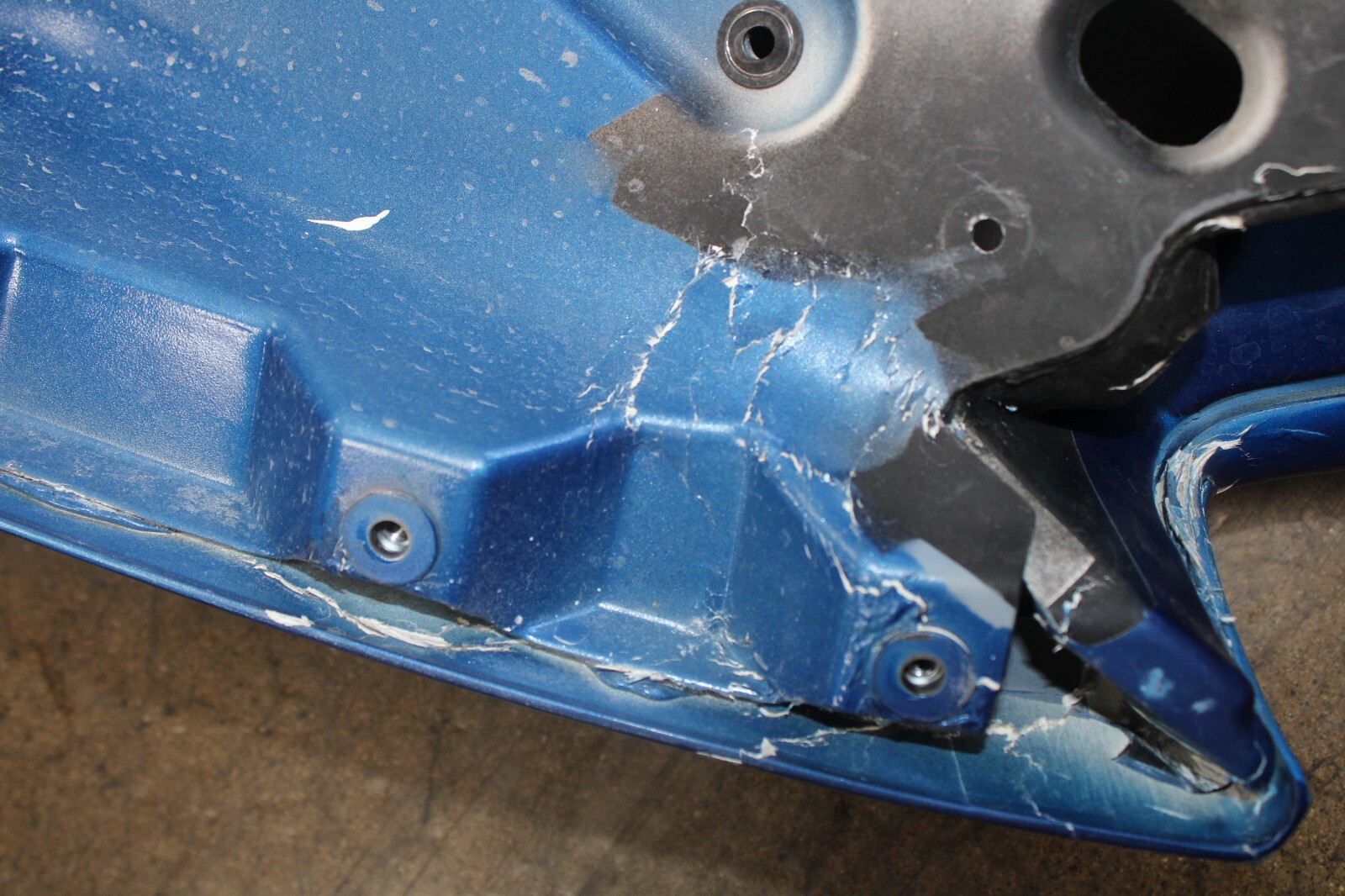 McLaren MP4-12C Spider, RH, Right, Quarter Panel, Blue, Dmg, Used