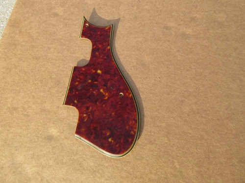 Vintage 1960s 1950s Gibson Epiphone Tortoise Shell Guitar Pickguard USA