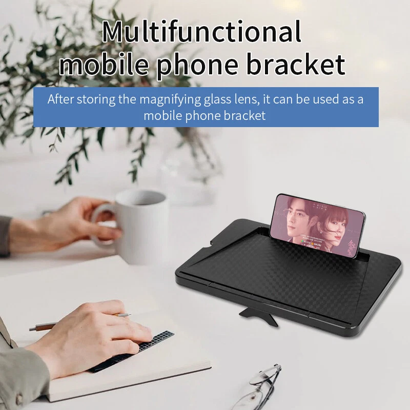 12" 3D HD Screen Magnifier for Cell Phone 2025 Newest Version Video Amplifier - Image 4 of 4