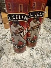 2 Bottles Coca-Cola Cal Ripken Jr MLB~21 Year Commemorative Coke Bottle In Tube