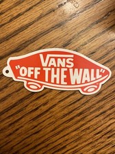 Vans Off The Wall OG Shoe company logo Brand Advertising ad promo sticker decal