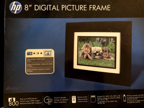 HP 8GB Digital Photo Frames