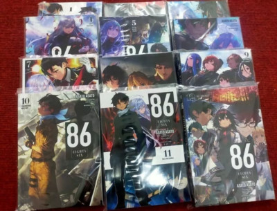 86, EIGHTY-SIX (Light Novel) Vol 1-12 English Version +Free Gift