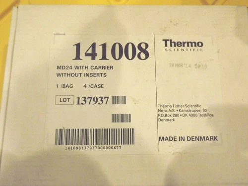THERMO FISHER 141008 MD24 WITH CARRIER without INSERTS  4/CASE NUNC 