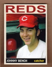 Johnny Bench '68 Cincinnati Reds Monarch Corona Private Stock #8 / NM+ cond.