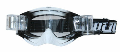 Wulfsport Adult MX Motocross Shade Racerpack White/Black Goggle BC34707 - T
