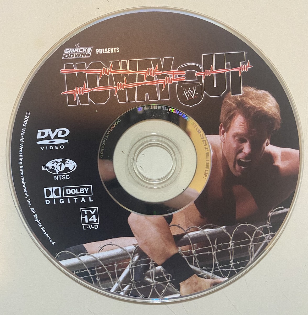 WWE - No Way Out (DVD, 2005) JBL Big Show John Cena Kurt Angle
