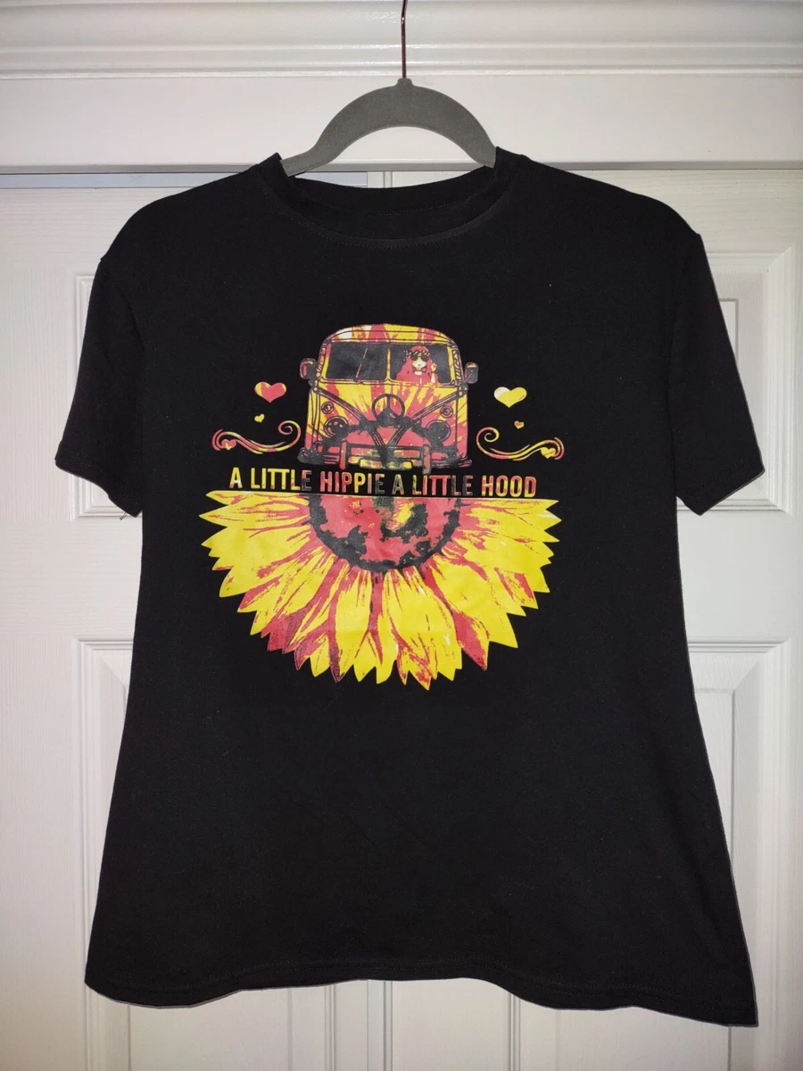 A Little Hippie A Little Hood Junior Women s Size Large T Shirt eBay