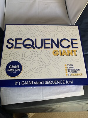 Sequence Giant Board Game Giant Game Mat 27” x 32” by Goliath | eBay