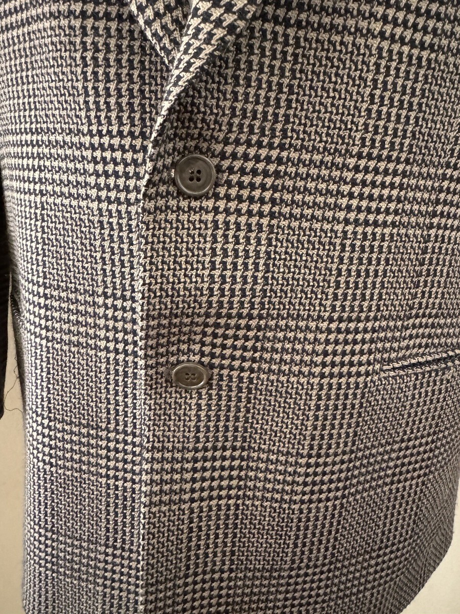 MANI BY GIORGIO ARMANI Made In Italy Vintage 2 Button Textured