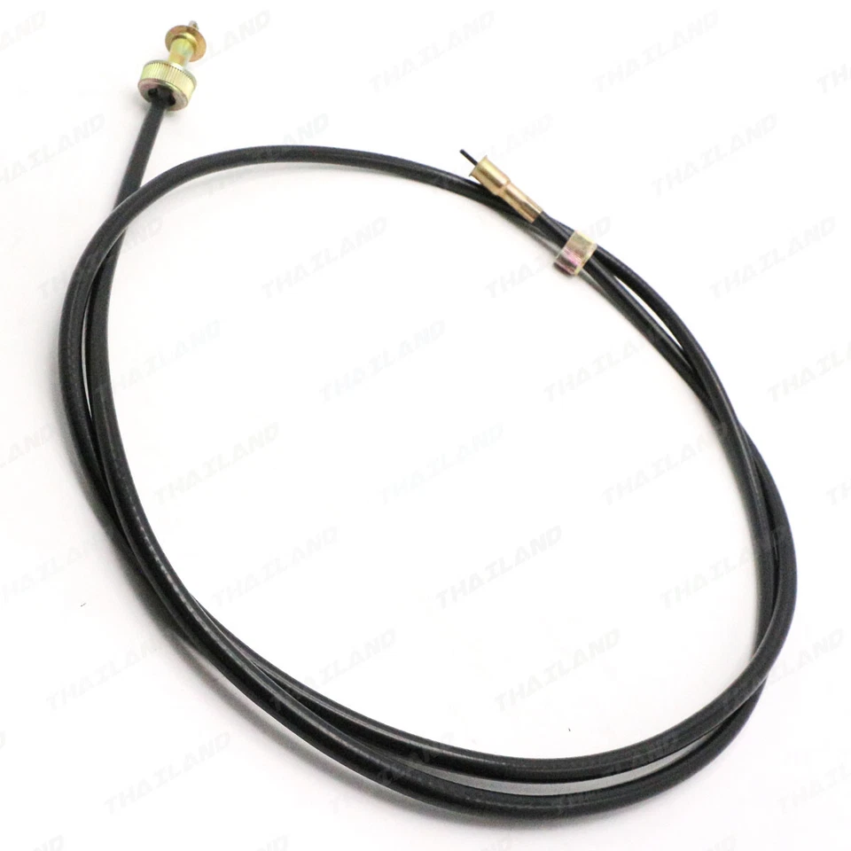 For Nissan Datsun 520 521 Pickup Truck 1965 '72 Speedometer Cable Speedo Black - Image 4 of 4
