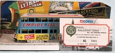 CORGI ORIGINAL OMNIBUS COMPANY OOC 1:76 43507 BLACKPOOL BALLOON TRAM  BOXED