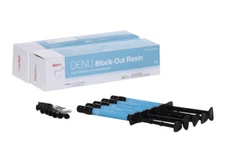 HDI Denu Block-Out Resin Light Cured Semi-Flowable 5 x 1.2ml syringes + Tips