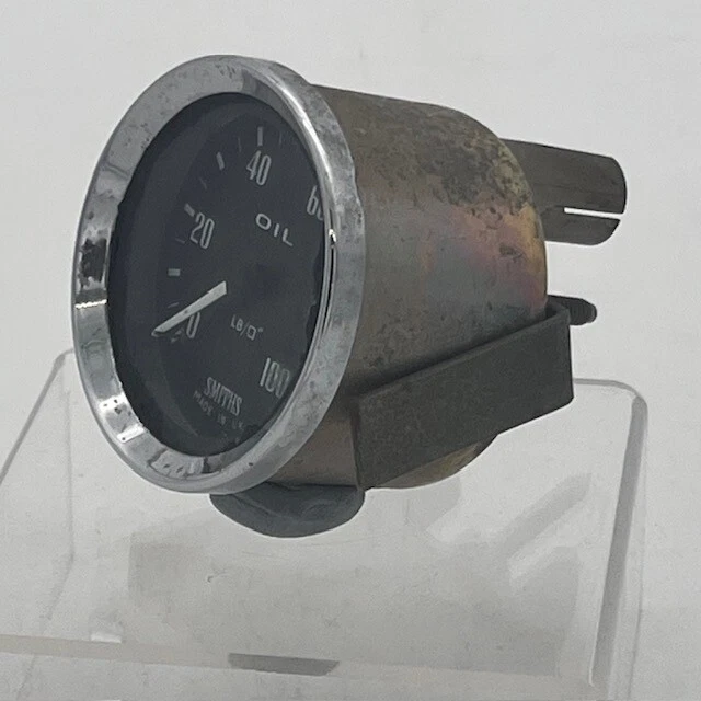 Smiths Oil Pressure Gauge PG 1301/00ar M1 Mini Cooper S Ford ESCORT Mk1 Genuine - Image 2 of 4