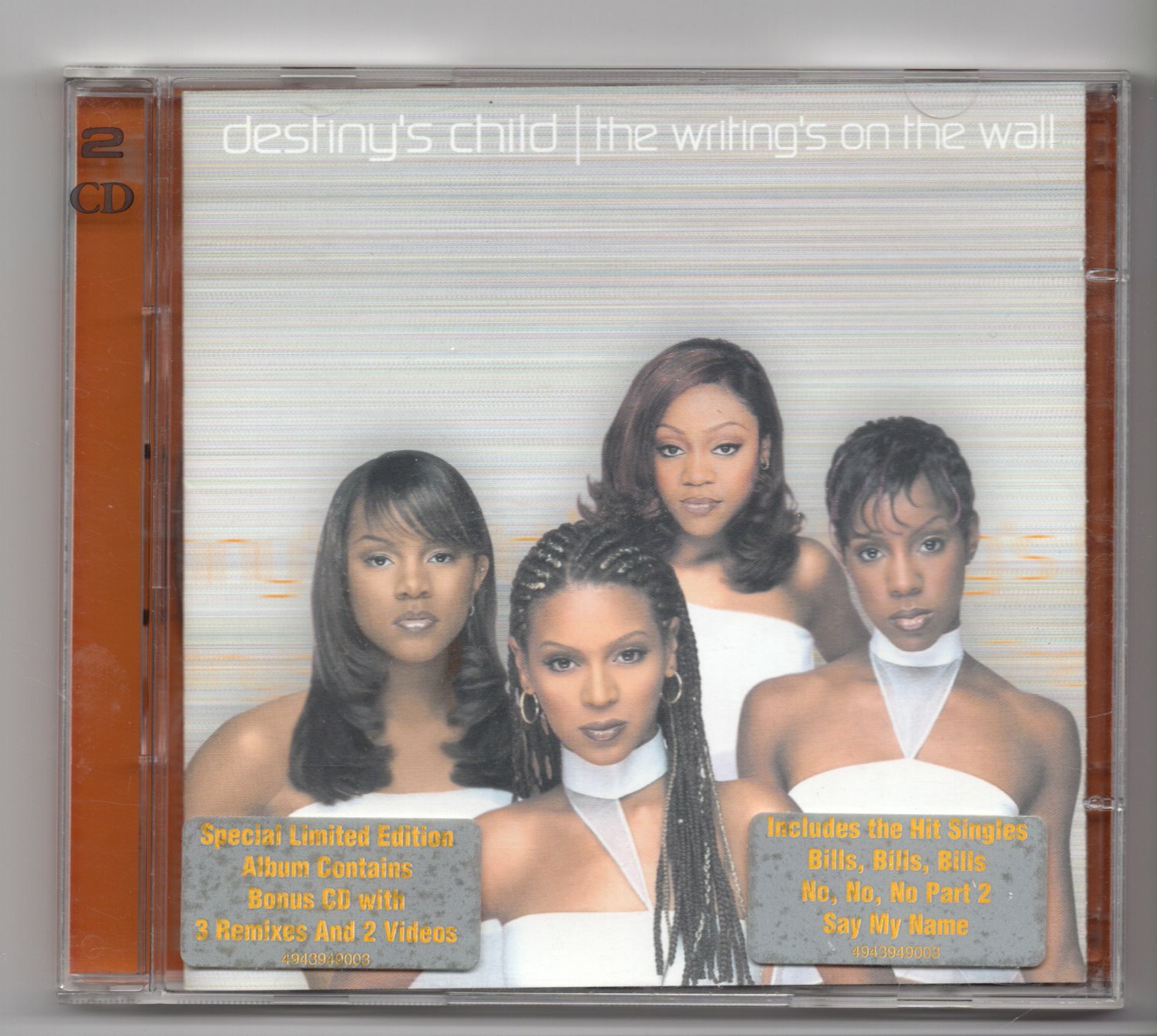 (JG116) Destiny's Child, The Writing's On The Wall - 1999 double CD