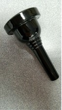 Kelly Mouthpieces 12C Trombone / Baritone Small-shank - Jet Black, New!