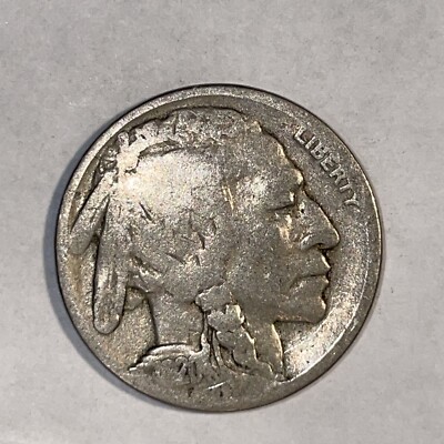 1920 P Buffalo Nickel Indian Head 1900s Coin AS SHOWN Free Shipping /Lot B829