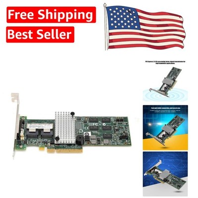 Robust 6Gbps PCIe Controller Card - Supports Hot Swap & RAID for LSI Systems