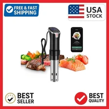 Anova Culinary Sous Vide Precision Cooker Pro, 1200 Watts, Black and Silver