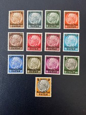 GENERALGOUVERNEMENT 1939 Hindenburg / Aufdruck Satz MiNr. 1 - 13 ** / postfrisch